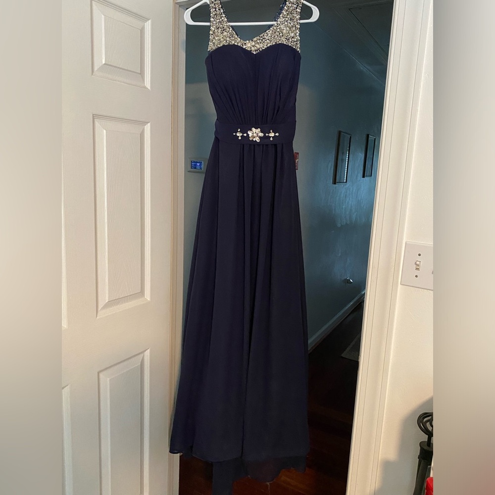 Fitted dress worn for nursing gala